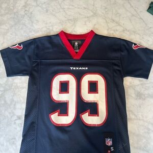 NFL Team Apparel Youth Jersey with Red and Blue